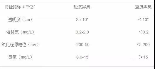 黑臭水體判定參考標準是怎樣的？